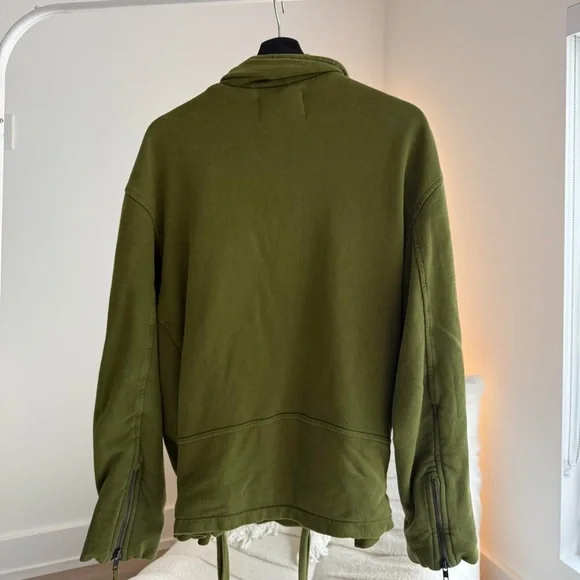 Free people fall Military Style Green Jacket - Picture 2 of 3